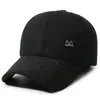 Estilo Nuevo de Invierno para Hombres de Mediana Edad y Mayores, con Forro de Terciopelo Grueso, Resistente al Frío, Gorra de Béisbol, Protección para los Oídos al Aire Libre, Gorra Cálida de Pico de Pato, Gorro de Algodón a Prueba de Viento
