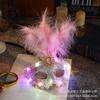 Nueva máscara luminosa para baile de graduación, disfraz, accesorios para fiesta, transfronterizo, Halloween, sexy, media cara, máscara de princesita