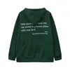 Sudadera de Felpa para Mujer de Comercio Exterior Europeo y Americano 2023 con Estampado de Letras Lisas, Bolsillo Canguro, Cordón y Sudadera con Capucha Estampada