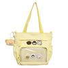Bolso de Hombro de Gran Capacidad Bolso Cruzado Casual Bolso para Estudiantes Bolso Doloroso con Placa de Barra Japonesa para Mujeres Bolso de Grano Secundario
