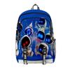 2024 Novo Produto Transfronteiriço Série Robô Universo Astro Bot Mochila Escolar para Estudante Bolsa Mensageiro Estojo