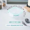 Caixas de almoço de vidro estão em estoque e podem ser aquecidas no micro-ondas. São adequados para levar o almoço para o trabalho, bem como para saladas de frutas e como recipientes de armazenamento na geladeira.