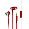 Fone de Ouvido com Fio Tipo Intra-auricular Interface Digital Tipo-C Alta Qualidade de Som Controle por Fio com Microfone Headset Gamer Graves Pesados