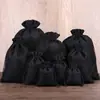 Bolsa de cordón de lino sintético al por mayor de Amazon, bolsa de lino compuesto para vino tinto, cordón de mano, bolsa de almacenamiento de brocado para juegos culturales