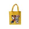 Bolsa de fieltro de dibujos animados con estampado por transferencia de calor, Bolsa de Tote para Luna Llena de Niños, Bolsa de Hombro de Fieltro de Gran Capacidad