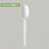 Cuchillo CPLA desechable, cuchara tenedor, vajilla degradable respetuosa con el medio ambiente, tenedor para pastel de ácido poliláctico, cuchara para sopa para llevar comida rápida