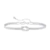 Pulsera de Acero Inoxidable Anudada Transfronteriza de Amazon, Moderna, Sencilla, Elegante, Versátil, Joyería de Estilo Nicho, Regalo para Mujer