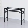 Estrutura de Mesa Dobrável Mesa Longa Estrutura de Mesa de Camada Dupla Pernas de Mesa de Estrutura de Ferro Pernas de Mesa de Camada Única Mesa de Jantar Simples Suporte Branco Frete Grátis