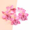 Simulação de seda direto da fábrica, orquídea borboleta, flor artificial, decoração de casamento, buquê de noiva, flor de pulso, atacado