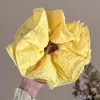 Scrunchies de Cabelo Exquisitos de Alta Qualidade para Mulheres 2026 Novo Estilo Coreano Elástico Extra Grande Acessórios de Cabelo em Cores Vintage