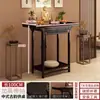 Nicho Budista Integrado de Altar y Santuario, Nuevo Gabinete de Pie Estilo Chino para el Bodhisattva Guanyin, Gabinete de Ofrendas para el Salón Principal del Hogar para el Dios de la Riqueza, Gabinete de Almacenamiento