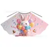 Pedido Mínimo de Fábrica de Una Pieza, Nuevo Estilo Cabo de Disfraz de Escenario con Cordones para Niños, Cabo con Estampado de Globos para el Día del Niño para Niñas