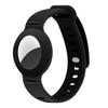 Adecuado para la correa de reloj de silicona Apple AirTag, pulsera para niños, correa de muñeca, localizador antipérdida para mascotas mayores, funda protectora