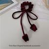 Scrunchies de Otoño e Invierno de Alta Gama, Ligas para el Cabello Estilo Coreano Ins, Cuerdas para el Cabello de Mujer, Bandas para el Cabello, Accesorios para el Cabello, Adornos para el Cabello al Por Mayor