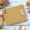 Venta al por mayor de fábrica No. 9 sobres de papel kraft engrosados con sello autoadhesivo sobre amarillo bolsa para documentos tamaño A4