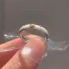 ¡Obtén Arroz Inmediatamente~ Exquisito Anillo de Caballo de Madera para Mujer 2026 Otoño e Invierno Nuevo Anillo Índice del Año Zodiacal Anillo Único