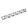 Ferramentas de Manicure Transfronteiriças Atacado Simples Tira Transparente Porta-Caneta Acrílico Caneta de Fototerapia Caneta de Pintura Tira de Posicionamento para Armazenamento