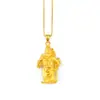 Pepita de Oro 5D, Colgante de Guan Gong para Todos los Géneros, Franquicia de Pepitas de Oro en Tienda Física, Collares de Guan Gong de Oro al por Mayor