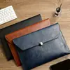 Bolsa de Documentos de Cuero A4 Transfronteriza Oficina de Negocios Bolsa para Archivo de Información de Contratos Maletín Impermeable Engrosado Fabricante Personalizado