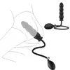 Entrenador SM inflable para ano, expansor anal inflable para estimulación anal, juguete de entrenamiento genital a escala adulta