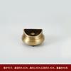Quemador de Incienso de Estilo Chino para Uso Doméstico, Quemador de Tres Patas con Orejas de Puente, Suministros para Ceremonia de Incienso, Porta Incienso, Incienso en Espiral, Quemador de Aromaterapia, Suministros Budistas