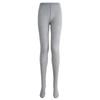 Medias Grises de Canalé 2026 Leggings de Principios de Primavera Estilo Miu Raya Vertical Ligeramente Transparentes Adelgazantes Calcetines de Rejilla Antideslizantes