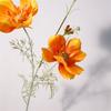 Flor artificial de alta calidad estilo nórdico Cosmos reina accesorios para fotografía de boda decoración de piso flor falsa flor gesang