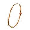 Pulsera de Múltiples Círculos Cook Cook con Jade Hetian Nanhong Pulsera de Doble Círculo Zakiram Estilo Chino Nuevo Obligatorio Estilo Nacional Mano
