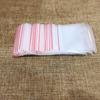 Prático jóias acessórios de cabelo anel de cabelo pequeno presente l embalagem saco auto-vedante cocar papelão crianças