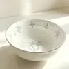 Cuenco de Cerámica de 7 pulgadas para el Hogar, Creativo, para Sopa, Fideos Instantáneos, Vajilla, Ramen, Cuenco para Arroz, Cuenco para Fideos, Cuenco Grande para Fideos de Tornillo