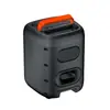 Altavoz Bluetooth Inalámbrico Popular con Micrófono para Reuniones al Aire Libre y Fiestas, Sistema de Sonido Colorido para Baile Cuadrado