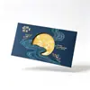 Tarjetas de felicitación personalizadas para el Festival de Medio Otoño con un toque empresarial de alta gama, estilo chino tridimensional, regalos corporativos de agradecimiento para clientes y empleados