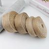 Fita de Juta Seda de Peixe Cânhamo Juta Seda de Peixe Cânhamo Corda Fita DIY Feito à Mão Corda de Cânhamo Cinto de Cânhamo Rolos de 10,1m