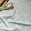 Onda Baja Isla de Cerezo Tela Jinmian Nuevo Estilo Chino Estilo Nacional Tela Vestido Qipao Top Hanfu Tela Estampada