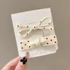 Pinzas para el pelo de helado para niñas, Pinzas laterales lindas para flequillo de bebé, Pinzas de pico de pato, Accesorios para el cabello