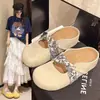Mules Mary Jane de Ante Estilo Francés para Mujer 2026 Primavera/Verano Nuevas de Moda Más Vendidas para Exteriores Chanclas Estilo Birkenstock