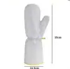 Guantes de alambre de acero para lavar platos para mujer, multifuncionales, duraderos, impermeables, resistentes al aceite, resistentes al desgaste, para limpieza del hogar, guantes de alambre plateado para lavar platos