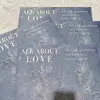 Uso Diario Estilo Pintura al Óleo Papel de Envoltura de Ciruela Salsa de Ciruela Papel de Envoltura de Flores para Ramo Papel de Fondo Inglés Artístico Papel Kraft