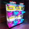 Distribuidor de Máquina Mini de Quatro Lugares de Taiwan, Máquina de Garra Pequena, Máquina de Pelúcia Comercial, Máquina de Presentes, Máquina de Arremesso de Garra