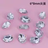 Mais de 50 Tipos de Diamantes Mini para Manicure Assimétrica, Diamantes Acrílicos de Formato Especial, Diamantes para Joias de Manicure DIY para Capa de Celular Venda por Atacado