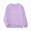 Sudadera Gruesa de Cuello Redondo con Forro Polar para Niños de Amazon Otoño e Invierno, Top Holgado Casual de Marca de Moda, Camiseta Básica Popular de Venta Transfronteriza