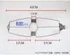 Piezas de Concha de Nácar Blanco de 40 mm/30 mm/1 mm Talladas e Incrustadas con Parches de Nácar Materiales de Decoración de Nácar para Bricolaje