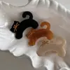 Presilha de Cabelo de Acetato em Formato de Gato, Presilha Fofa para Franja de Menina, Acessório de Cabelo, Presilha Pequena, Presilha Sem Marcas, Grampo de Cabelo, Acessório de Cabelo