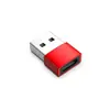 Adaptador Otg Hembra Tipo-C a Macho USB Cable Adaptador de Datos USB 2.0 a Typec Aleación de Aluminio