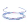 Pulsera Juvenil de Dos Tonos Estilo Nuevo Transfronteriza, Colorida Cuerda Tejida a Mano de Moda, Pulsera Ajustable Fabricante del Festival del Bote del Dragón