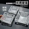 Cenicero de Vidrio para Sala de Estar en Casa Personalidad Creativa Cristal Tamaño Grande Anti-Ceniza Atmósfera de Alta Gama Cenicero de Oficina