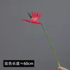 Flores de Ave del Paraíso Artificiales para Paisajismo Exterior con Vegetación, Lirios Calla Fénix, Decoraciones de Boda, Decoración de Sala de Estar, Flores Falsas al por Mayor