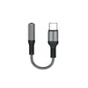 Cable Adaptador de Audio Cable Adaptador Tipo-C Adaptador para Auriculares Tipo-C a 3.5mm Adaptador de Audio Digital