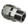 Acoplamiento de Acero Inoxidable Swagelok con Rosca Externa Doble Virola para Tubo de Instrumentación Ss-2400-1