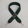 Nueva cinta de algodón de color sólido con correa larga de cuero PU ajustable para bolso de hombro cruzado accesorios correa de bolso correa estilo occidental